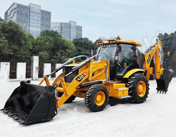 Massive 420G Backhoe Loader In Togo