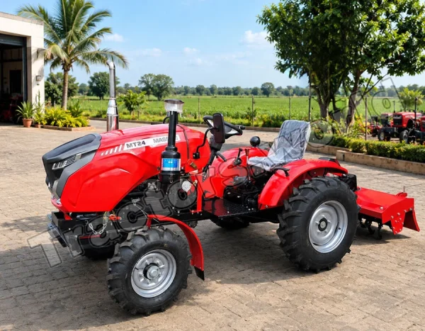 MT-24 2WD Tractor With Rotary Tiller - Tracteurs à vendre au Togo MT-24 2WD Tractor With Rotary Tiller
