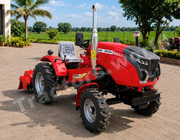 MT-24 2WD Tractor With Rotary Tiller - Tracteurs à vendre au Togo MT-24 2WD Tractor With Rotary Tiller